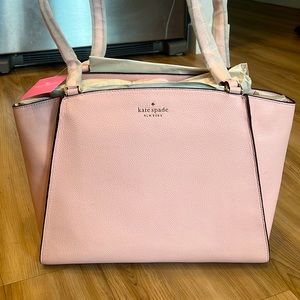 NWT Kate Spade New York Laptop Tote in Pink